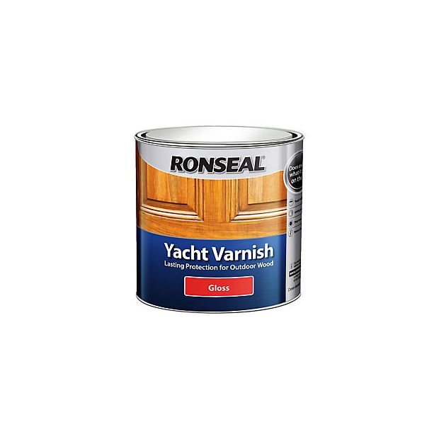 Ronseal Clear Gloss Yacht Varnish 250ml