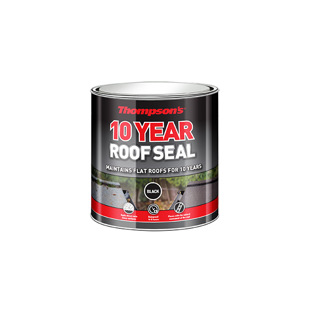 Thompson's 10 Year Roof Seal, 1L tin in black