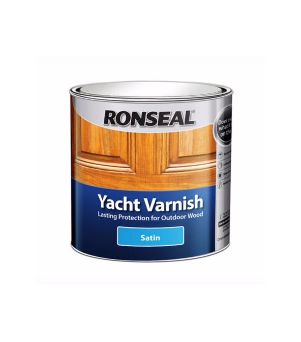 Ronseal Yacht Varnish Clear Satin 500ml