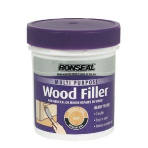 Ronseal Multi Purpose Wood Filler Tub - Light - 250g