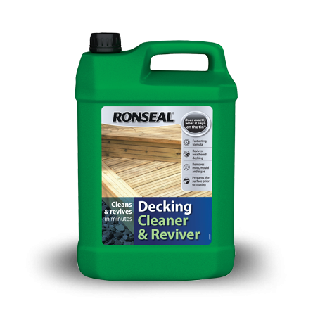 Ronseal Decking Cleaner And Reviver 5L
