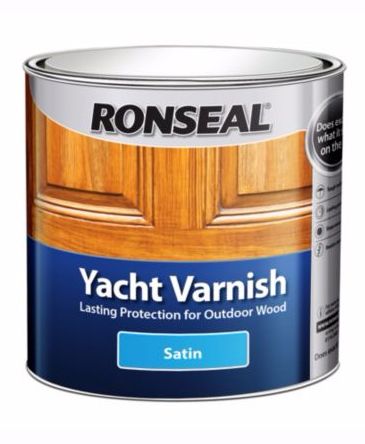 Ronseal Yacht Varnish Clear Satin 2.5L