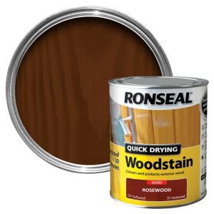 Ronseal Quick Drying Woodstain Natural Pine Satin 750ml tin