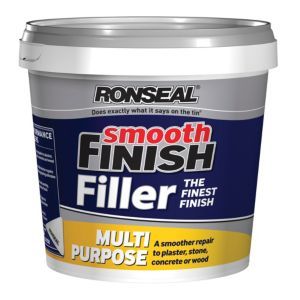 Ronseal Multi Purpose Smooth Finish Filler Tub 2.2kg white paste