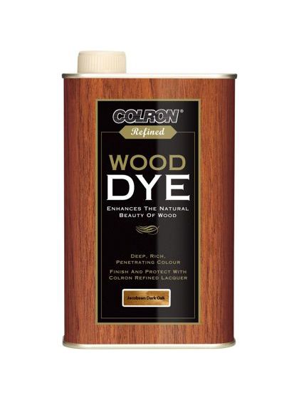 Colron Refined Wood Dye 250ml in Jacobean Dark Oak