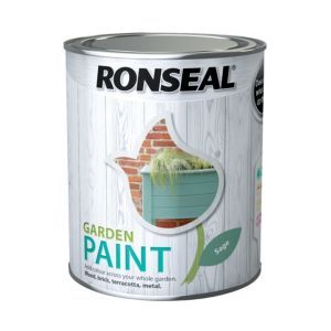 Ronseal Garden Paint in Sage, 750ml tin