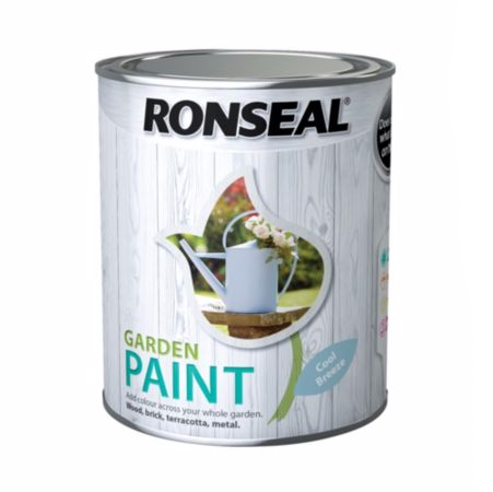 Ronseal 750ml Garden Paint in Cool Breeze
