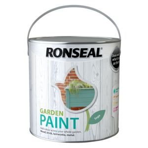 Ronseal Garden Paint in Sage, 2.5L tin