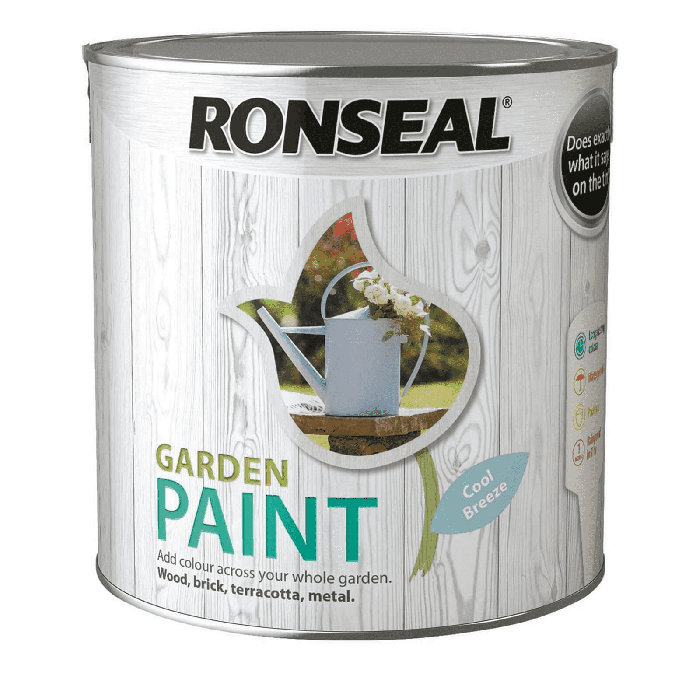 Ronseal Garden Paint 2.5L in Cool Breeze