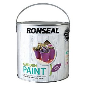 Ronseal Garden Paint Purple Berry 2.5L tin