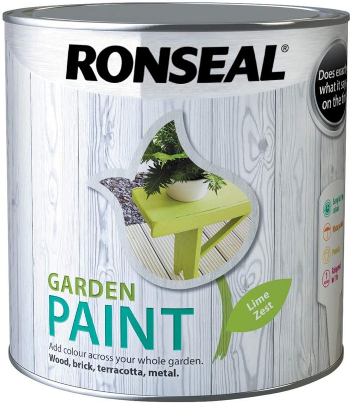 Ronseal Garden Paint Lime Zest 2.5L