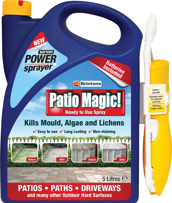 Patio Magic Patio Cleaner Ready To Use Spray 5L