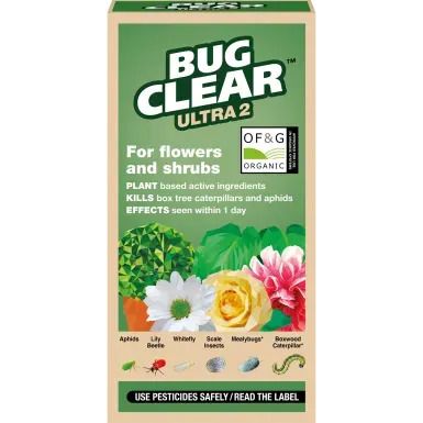 Clear BugClear Ultra 2 200ml concentrated organic insect pest control bottle