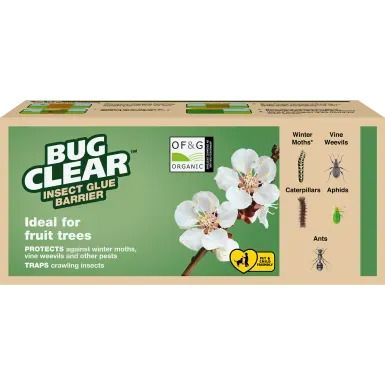 Clear BugClear Insect Glue Barrier 5m pest control band