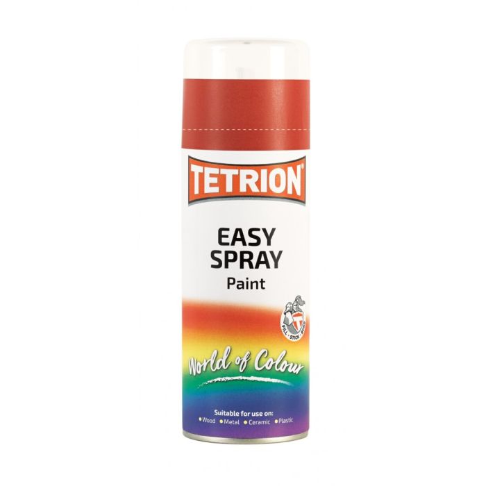 Tetrion Easy Spray Paint Bright Red 400ml aerosol