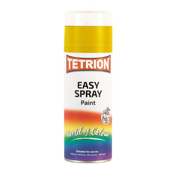 Tetrion Easy Spray Paint 400ml in yellow