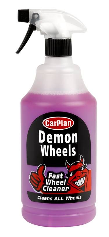 CarPlan Demon Wheels 1L universal wheel cleaner bottle