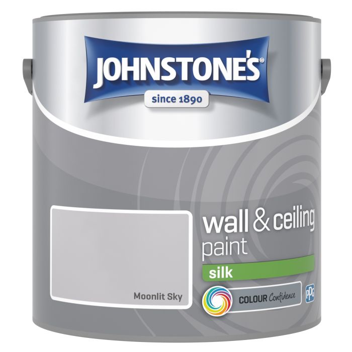 Johnstone's Wall & Ceiling Silk Paint in Moonlit Sky, 2.5L