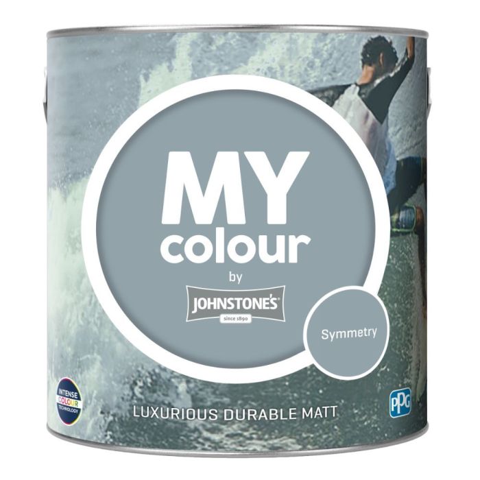 Johnstone's My Colour Durable Matt Paint in Symmetry, 2.5L