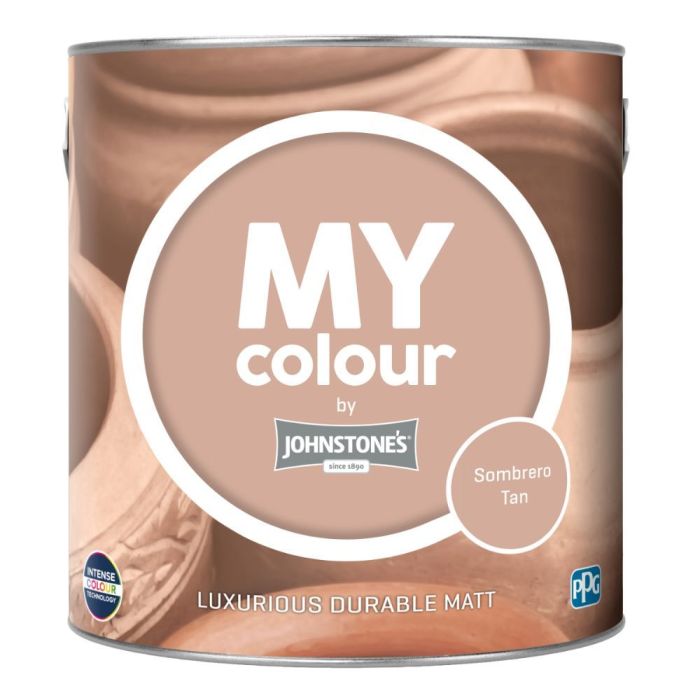 Johnstone's My Colour Durable Matt Paint - Sombrero Tan - 2.5L