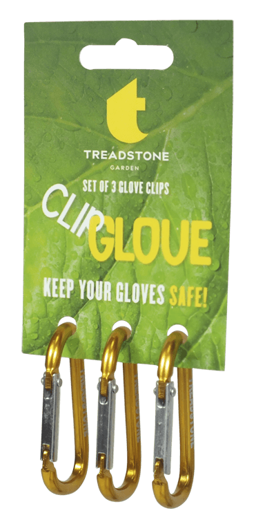 Treadstone Glove Clips - Set of 3 with aluminium carabiner