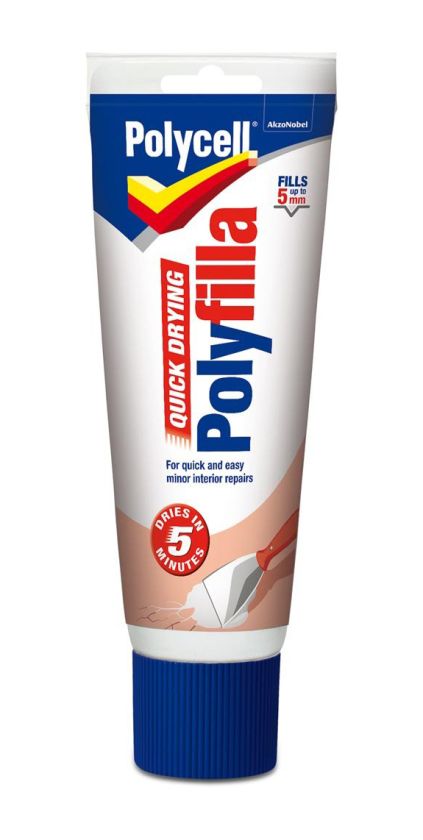 Polycell Quick Drying Polyfilla 330g grey
