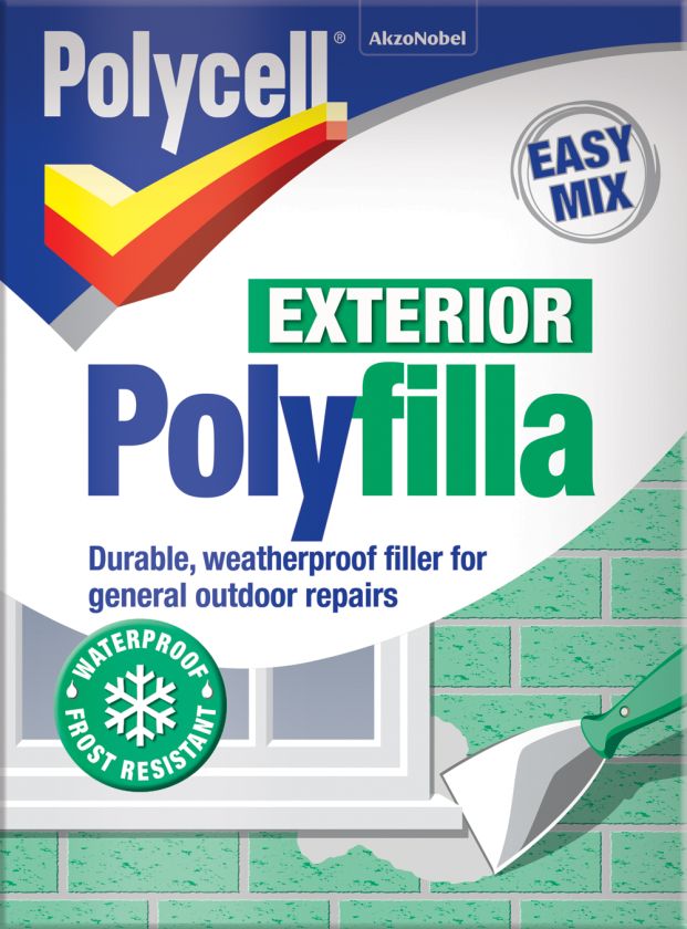 Polycell Multi Purpose Exterior Polyfilla Powder 1.75kg grey