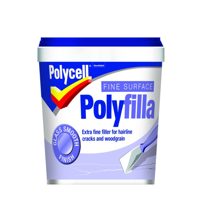 Polycell Fine Surface Polyfilla 500g white filler
