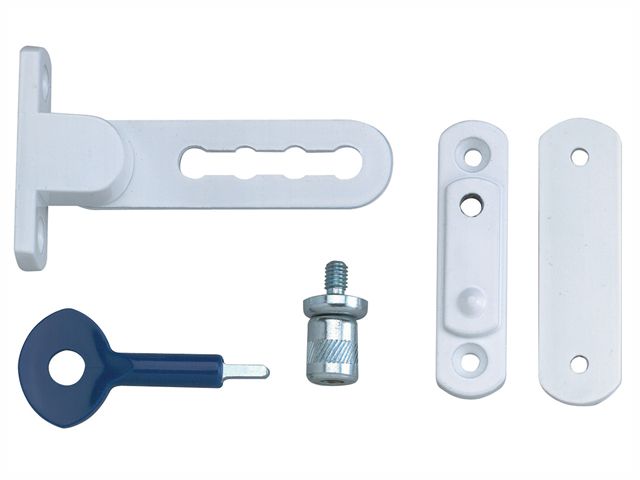 Yale P117 Ventilation Window Lock in white
