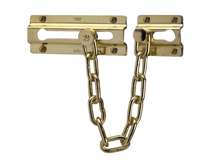 Yale P1037 Door Chain in Chrome Finish