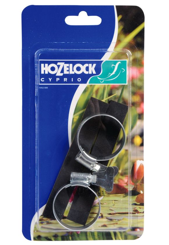 Hozelock 1713 32mm zinc plated hose clip with wing tightener