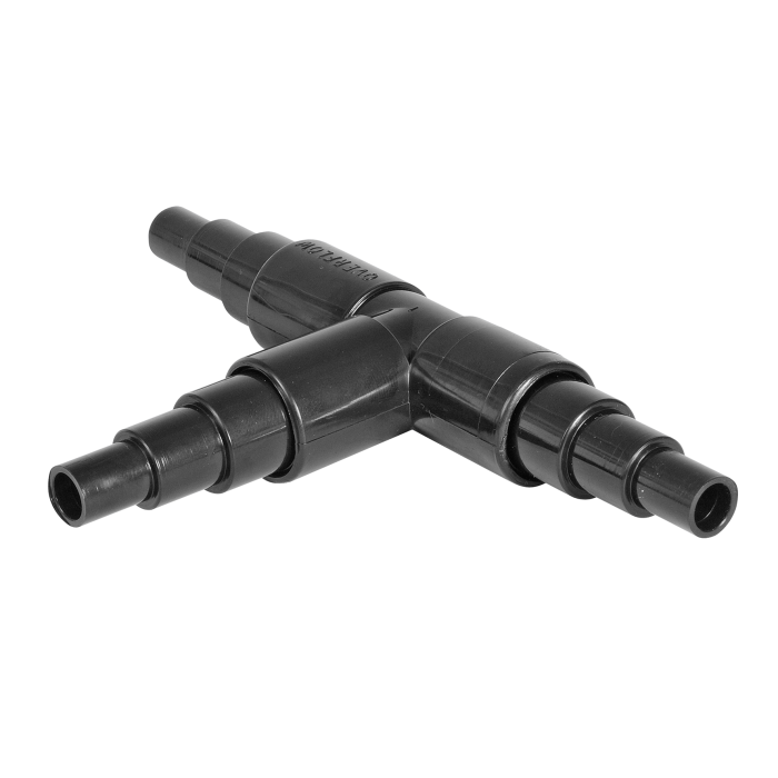 Hozelock 1728 Universal Tee Small for 25mm, 32mm and 40mm flexible hose