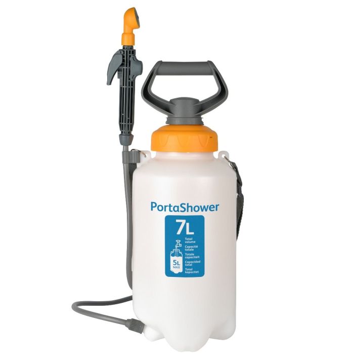 Hozelock 4140 4 In 1 Multi Use Portashower with 2m hose and 460mm height