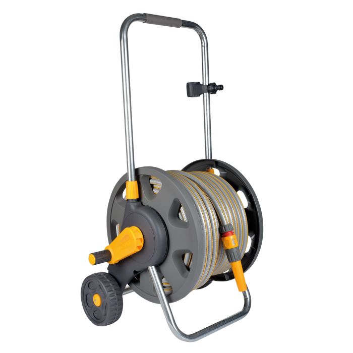 Hozelock 2435 60m Assembled Hose Cart with 50m Hose