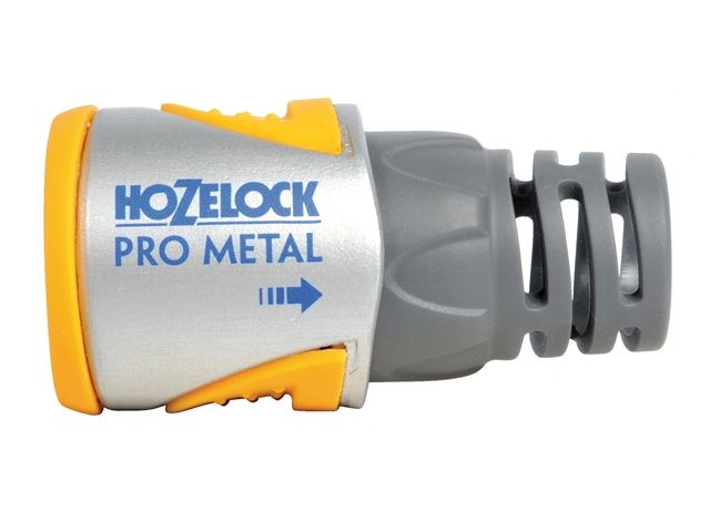 Hozelock 2030 Pro Metal Hose End Connector for 12.5mm and 15mm hose with zinc die-cast sleeve