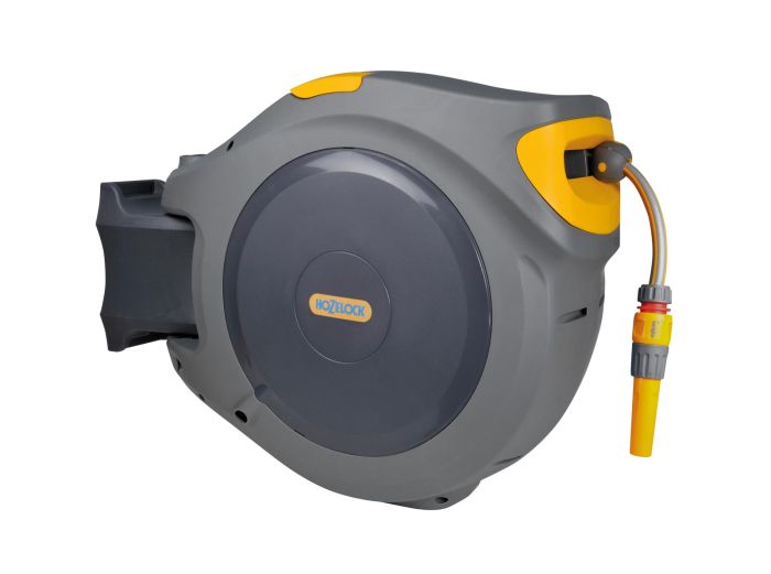 Hozelock 2595 Auto Reel With 40 Metre Hose wall-mounted enclosed reel