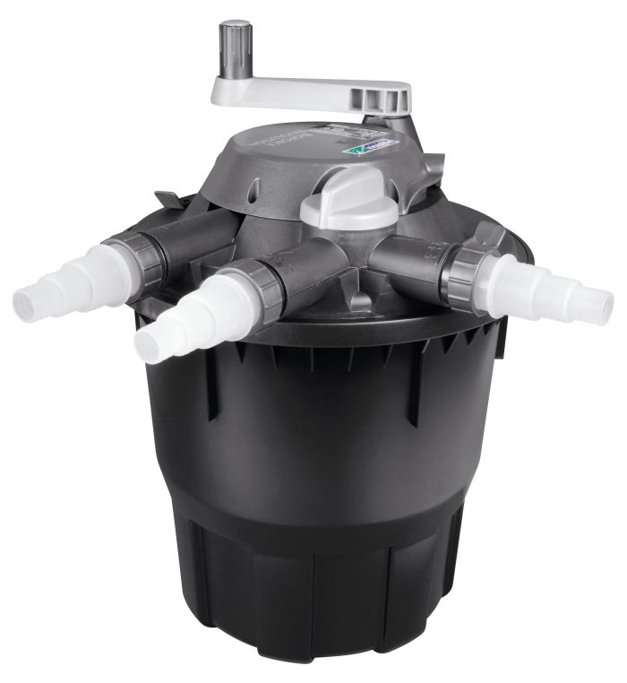 Hozelock 1353 Bioforce Revolution 9000 pressurised filter and UV clarifier for ponds up to 18000 litres