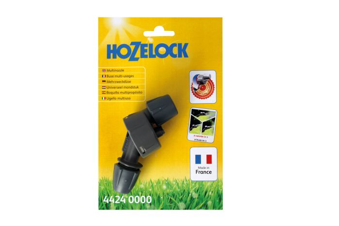Hozelock 4424 Multi Spray Nozzle for 8mm lances with 3 integrated nozzles