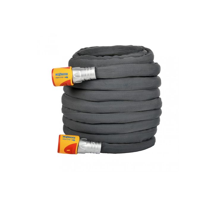 Hozelock 8112 Tuff Hoze 12.5m hybrid garden hose with fittings