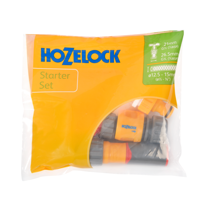 Hozelock 100-100-238 3 in 1 Nozzle Plus and Fittings Grab Bag