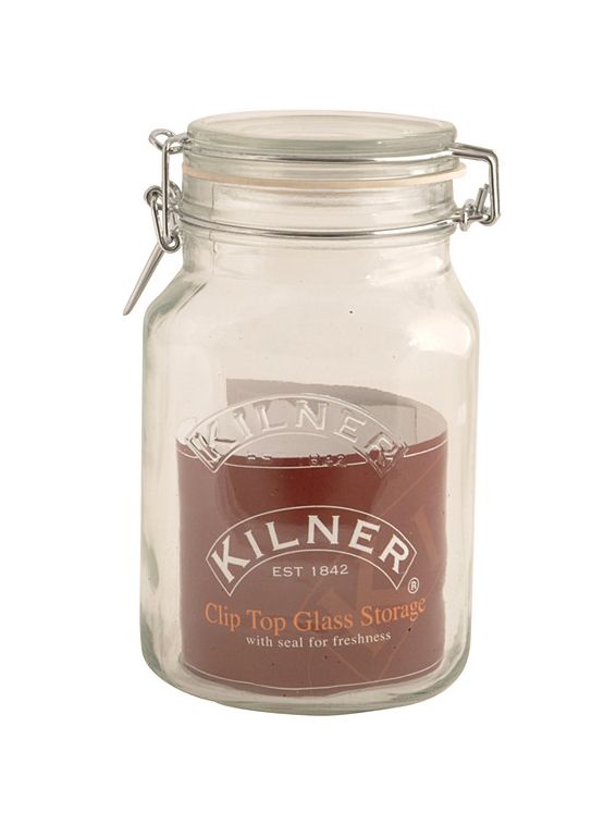 Kilner (0025.513) Square Clip Top Jar - 2L