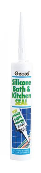Geocel Bath and Kitchen Sanitary Sealant White 310ml