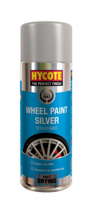 Hycote XUK402 Silver Wheel Paint Aerosol 400ml