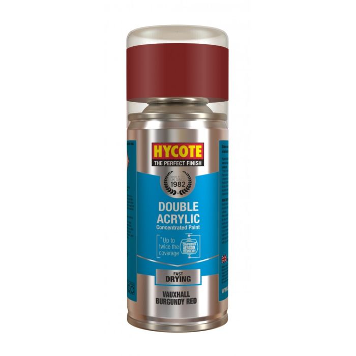 Hycote XDVX508 Vauxhall Burgundy Red 150ml automotive paint aerosol