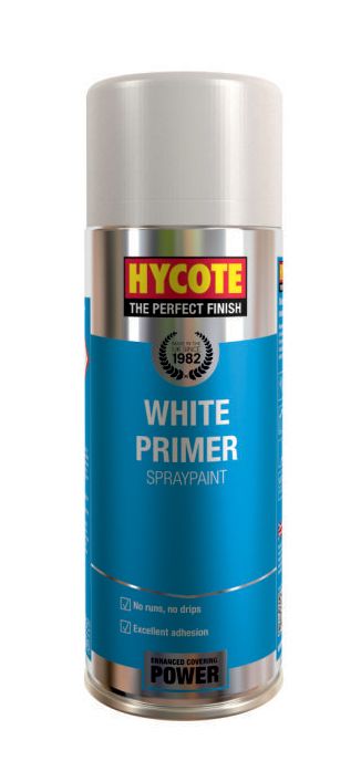 Hycote XUK0302 White Primer Aerosol 400ml