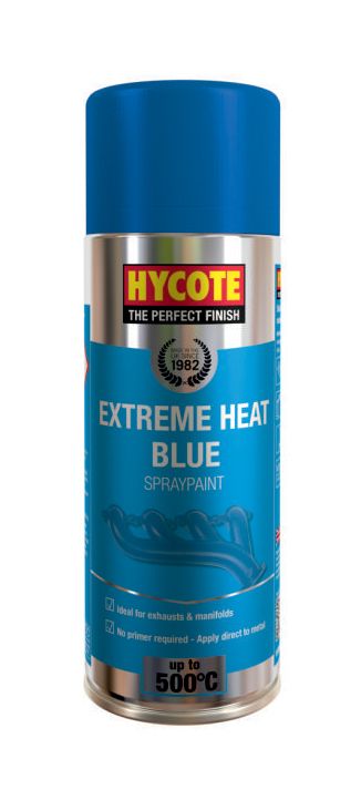 Hycote XUK1004 Extreme Heat VHT Aerosol 400ml in blue