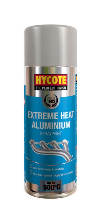 Hycote XUK1005 Extreme Heat Aluminium Vht Aerosol 400ml