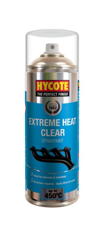 Hycote XUK1011 Extreme Heat Clear Vht Aerosol 400ml