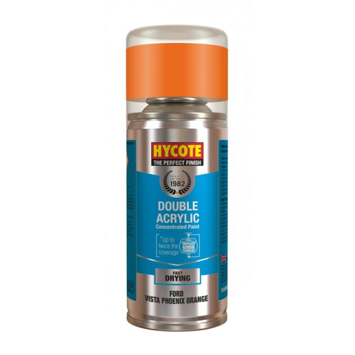 Hycote XDFD529 Ford Vista Phoenix Orange 150ml aerosol paint