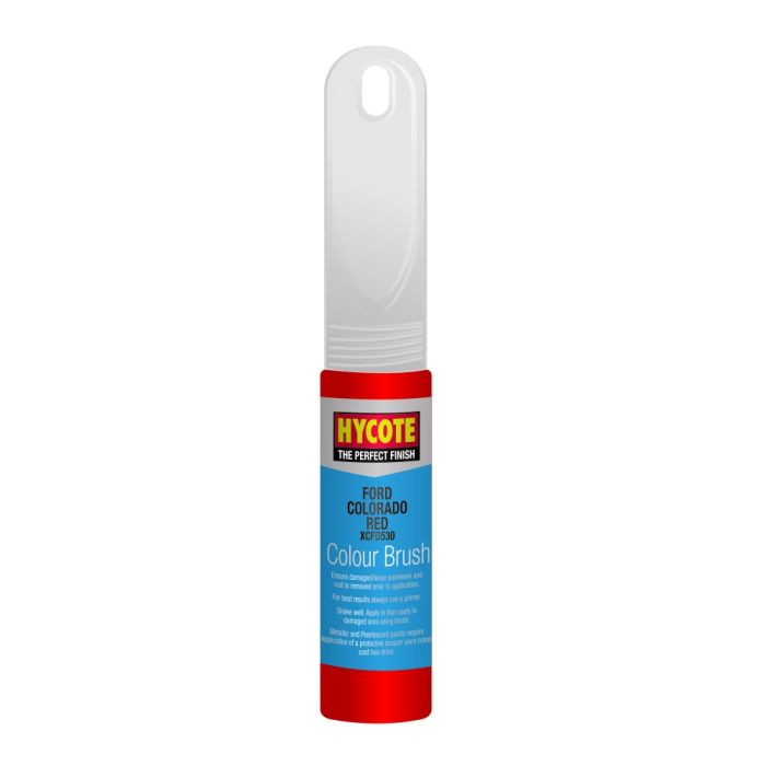 Hycote XCFD530 Ford Colorado Red 12.5ml touch-up paint bottle